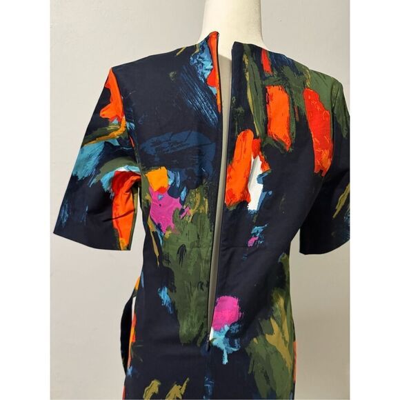 Kate Spade Saturday color block art to wear shift dress 10 - Picture 4 of 8